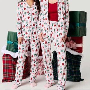 Holiday White Luxe Womens Pajamas Lachlan | Posh Peanut